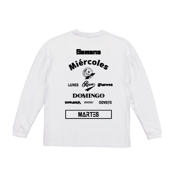 Re_AW24-014 / ロングTシャツ(ビックシルエット) WHT